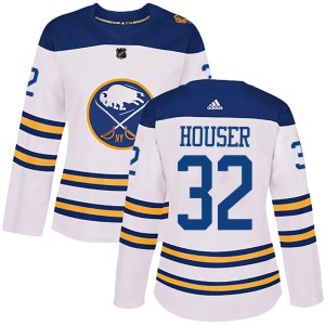 Women's Buffalo Sabres Michael Houser Adidas Authentic 2018 Winter Classic Jersey - White