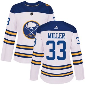 Women's Buffalo Sabres Colin Miller Adidas Authentic 2018 Winter Classic Jersey - White