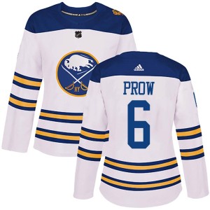 Women's Buffalo Sabres Ethan Prow Adidas Authentic 2018 Winter Classic Jersey - White