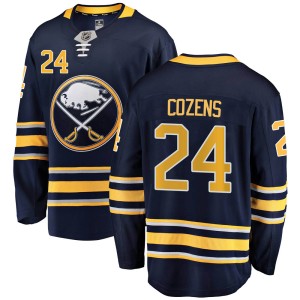 Youth Buffalo Sabres Dylan Cozens Fanatics Branded Breakaway Home Jersey - Navy Blue