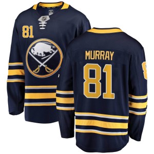 Youth Buffalo Sabres Brett Murray Fanatics Branded Breakaway Home Jersey - Navy Blue