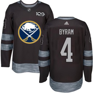 Youth Buffalo Sabres Bowen Byram Authentic 1917-2017 100th Anniversary Jersey - Black