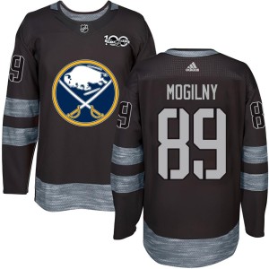 Youth Buffalo Sabres Alexander Mogilny Authentic 1917-2017 100th Anniversary Jersey - Black