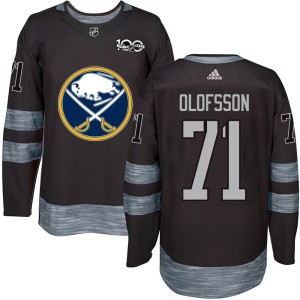 Youth Buffalo Sabres Victor Olofsson Authentic 1917-2017 100th Anniversary Jersey - Black