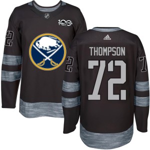 Youth Buffalo Sabres Tage Thompson Authentic 1917-2017 100th Anniversary Jersey - Black