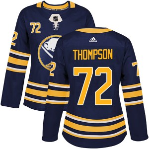 Women's Buffalo Sabres Tage Thompson Adidas Authentic Home Jersey - Navy