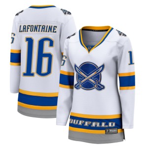 Women's Buffalo Sabres Pat Lafontaine Fanatics Branded Breakaway 2020/21 Special Edition Jersey - White