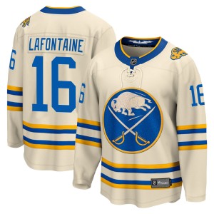 Youth Buffalo Sabres Pat Lafontaine Fanatics Branded Breakaway 2022 Heritage Classic Jersey - Cream
