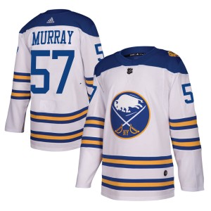 Youth Buffalo Sabres Brett Murray Adidas Authentic 2018 Winter Classic Jersey - White