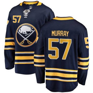 Men's Buffalo Sabres Brett Murray Fanatics Branded Breakaway Home Jersey - Navy Blue