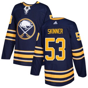 Men's Buffalo Sabres Jeff Skinner Adidas Authentic Home Jersey - Navy