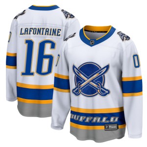 Youth Buffalo Sabres Pat Lafontaine Fanatics Branded Breakaway 2020/21 Special Edition Jersey - White