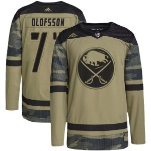 Youth Buffalo Sabres Victor Olofsson Adidas Authentic Military Appreciation Practice Jersey - Camo
