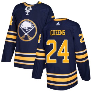 Youth Buffalo Sabres Dylan Cozens Adidas Authentic Home Jersey - Navy