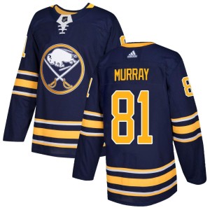 Youth Buffalo Sabres Brett Murray Adidas Authentic Home Jersey - Navy