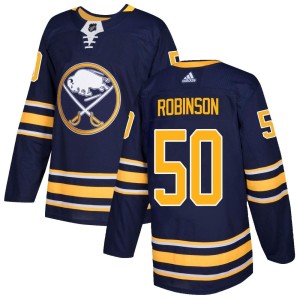 Youth Buffalo Sabres Eric Robinson Adidas Authentic Home Jersey - Navy